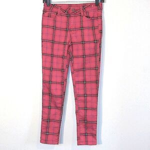 Arizona Jean Co Plaid Skinny Jeans